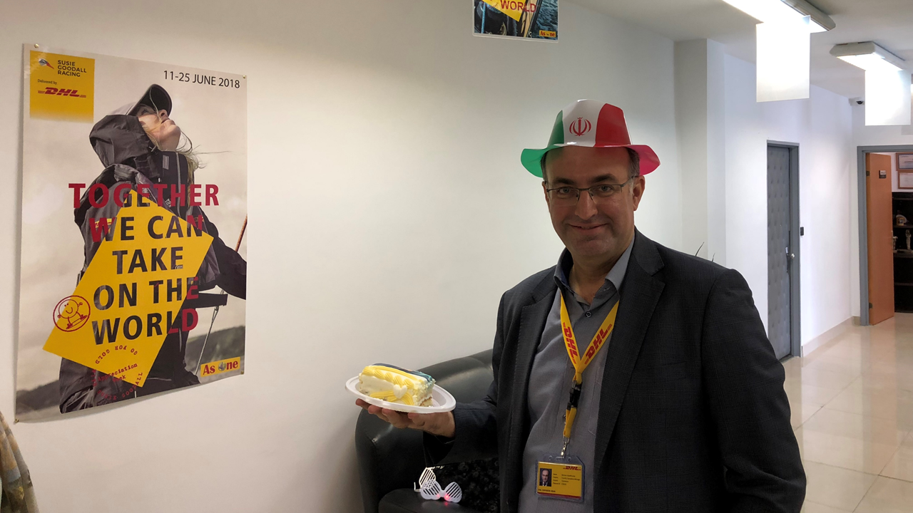 DHL ceremony for Susie Success 2018