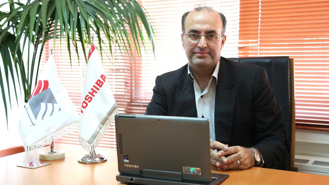 My Office at Toshiba Iran 2016